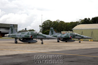 Os F5 que farão a defesa de espaço aéreo, em sistema de rodízio, serão de Manaus, Rio de Janeiro e Canoas